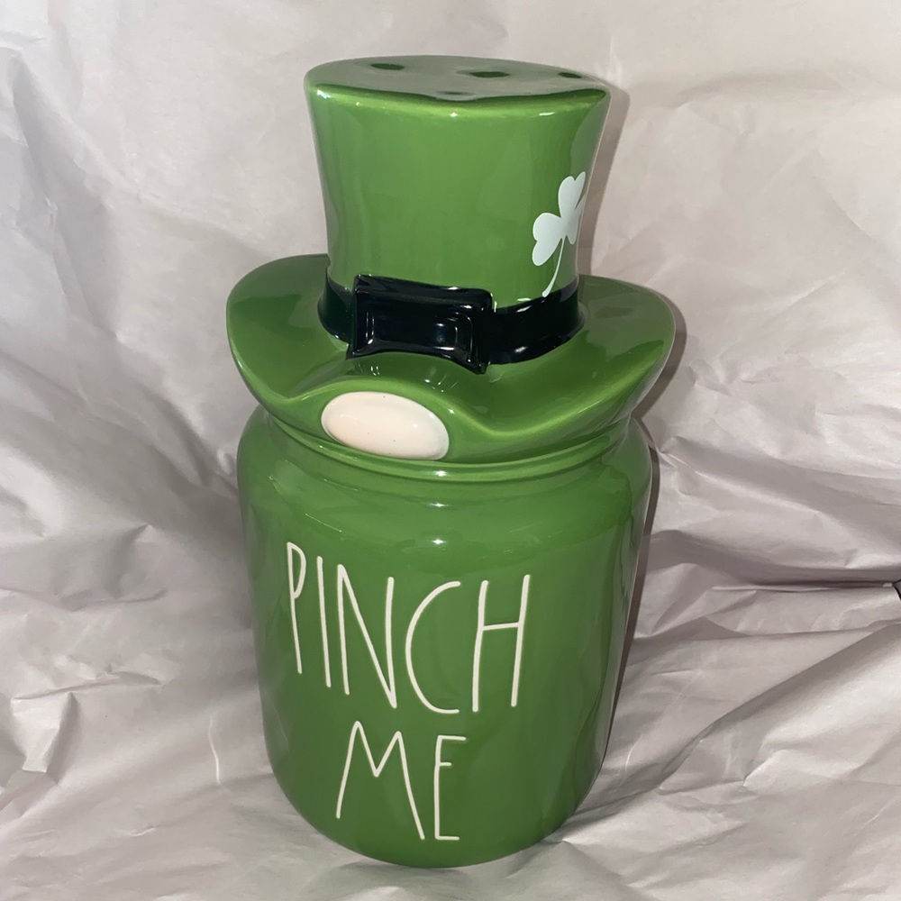 Rae Dunn Pinch Me Canister Gnome New